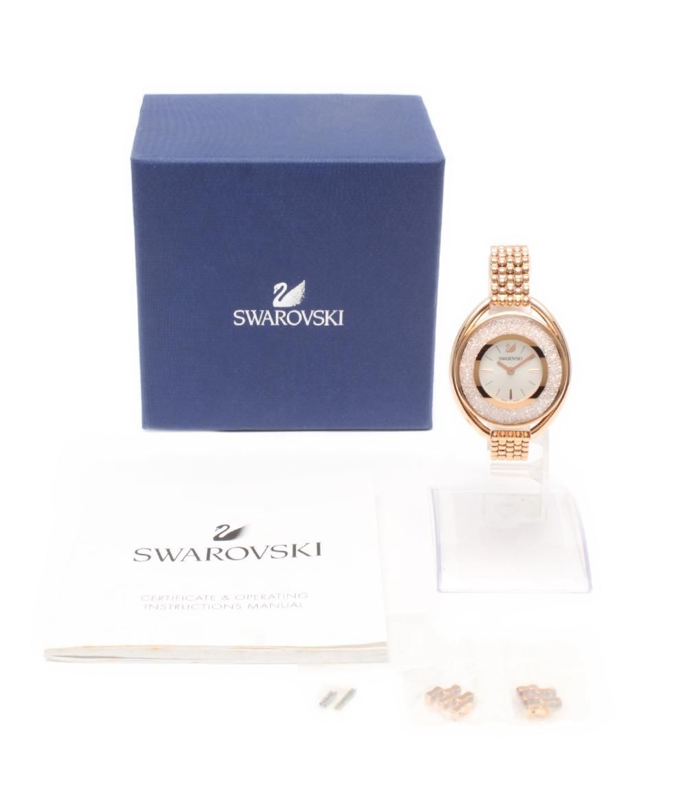 美品 スワロフスキー 腕時計 クオーツ レディース SWAROVSKI - メルカリ