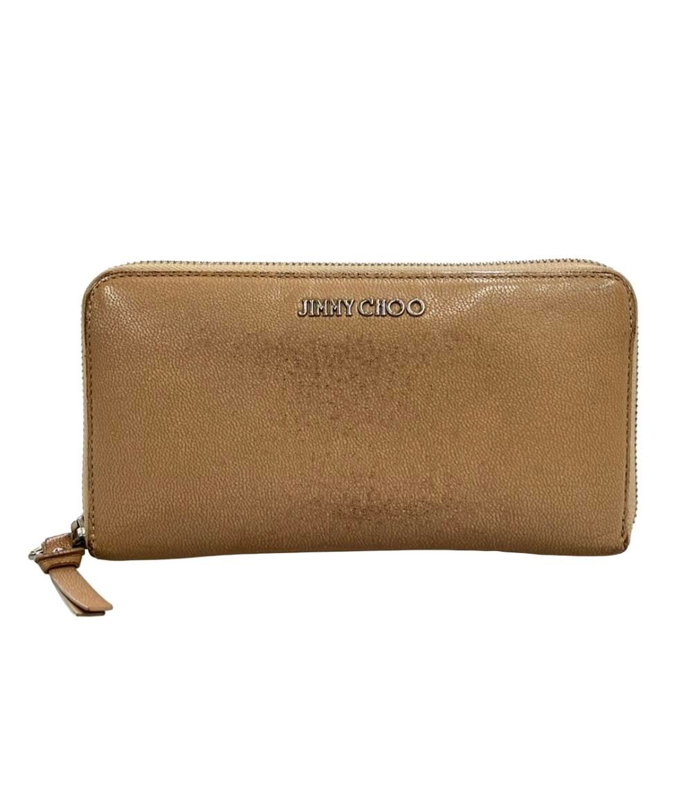 ジミーチュウ ラウンドファスナー長財布 レザー レディース Jimmy Choo