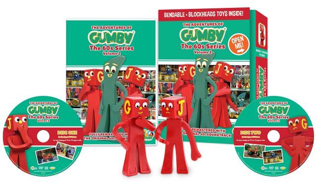 Gumby 60 s Series V 2 Plus Bendable DVD Import
