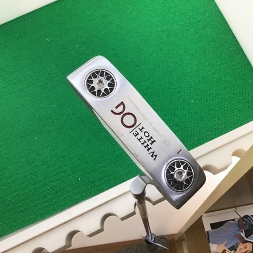 オデッセイ WHITE HOT OG #1 34インチ レフティ パター PT STROKE LAB