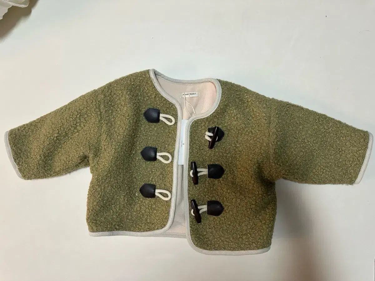 トミーヒルフィガー シープスキン ボア떡코 オリーブ s