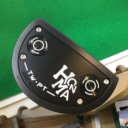 新作，お得 【中古】 本間ゴルフ TOUR WORLD TW-PT マレット(ベント) 34インチ パター PT スチール (フレックスその他) メンズ 男性用 右利き 右用 Bランク ゴルフクラブ パター