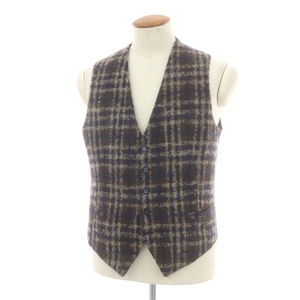 TAGLIATORE チェック柄 ベスト TAGLIATORE(タリアトーレ)】 BRIAN/グレンチェックベスト｜PARIGOT