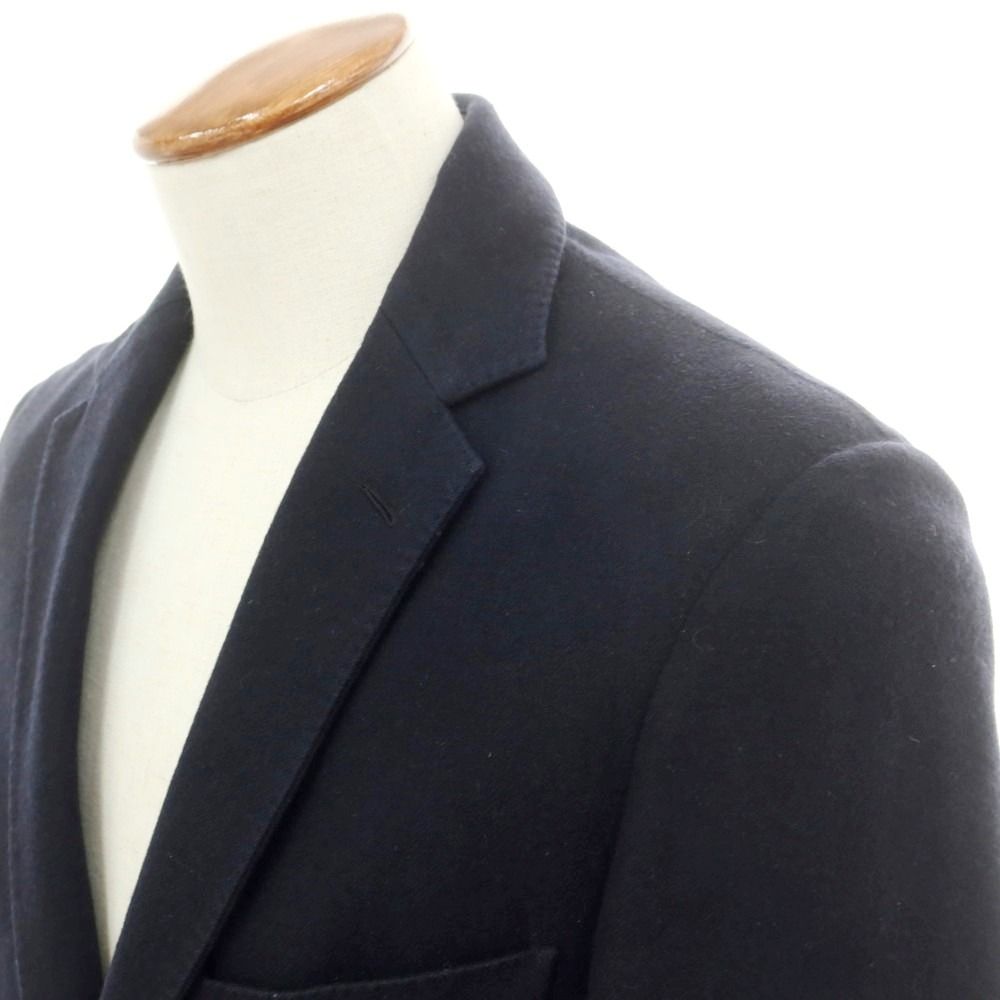 中古】ベルベスト Belvest カシミヤ テーラードジャケット ダーク