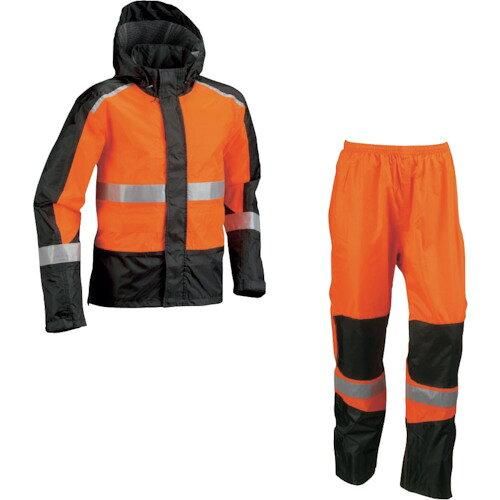 船橋 フナハシ レインウェア ブレイブレイン FS-1110 オレンジ ブラック 4 L 2240214