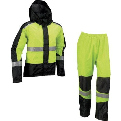 船橋 フナハシ レインウェア ブレイブレイン FS 1110 イエロー ブラック 7 L 2240204