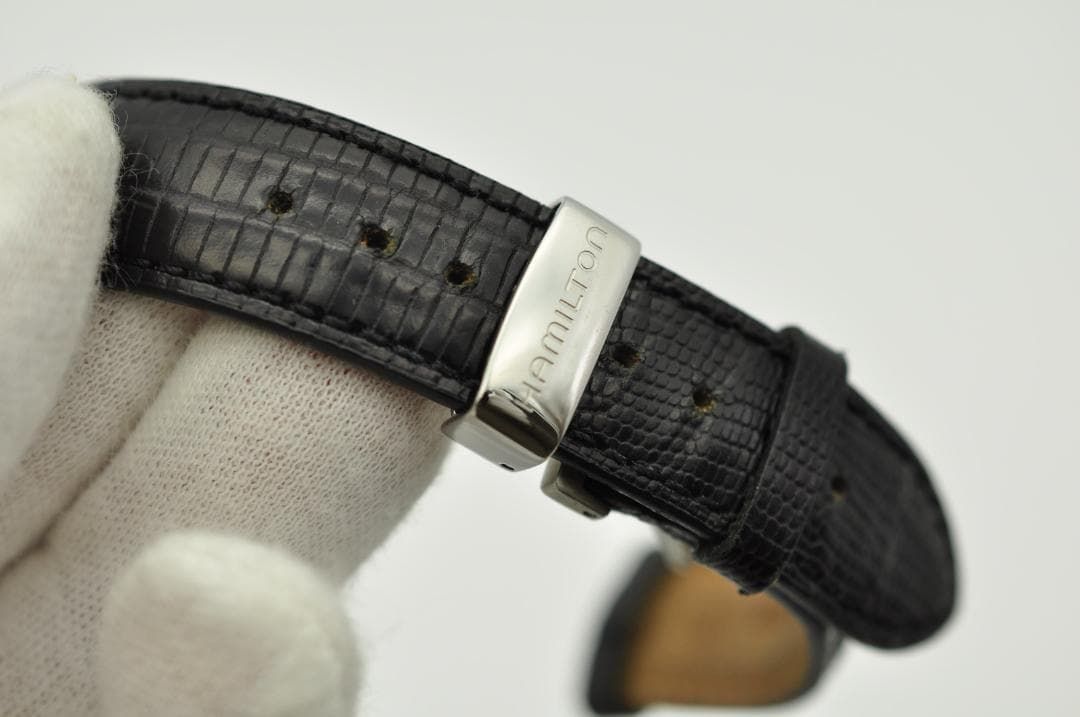 ハミルトン ベンチュラ 純正 バックル ベルト 17mm メンズ 時計用
