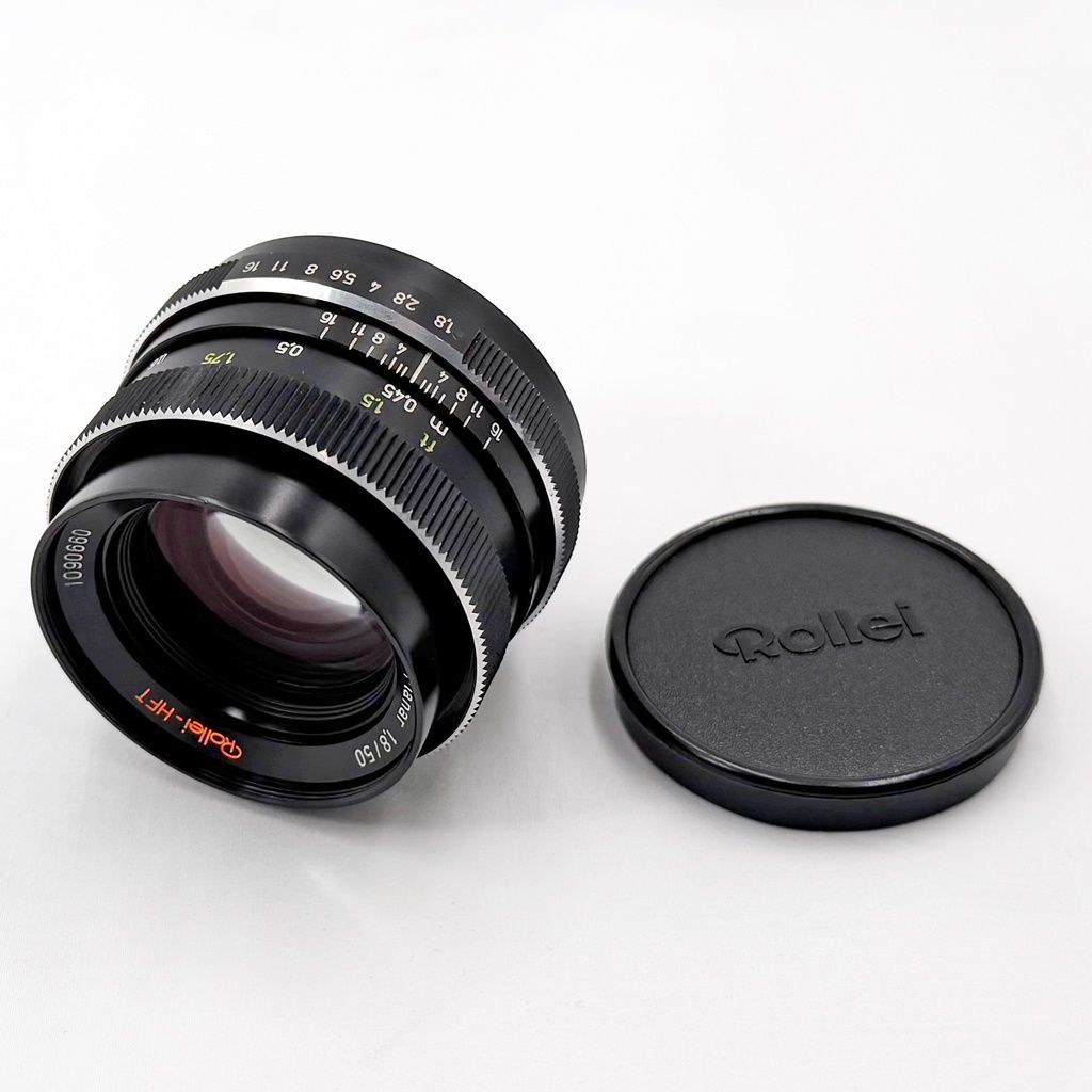 ローライ Rollei Planar 50mm F1.8 HFT 標準レンズ QBMマウントカメラ