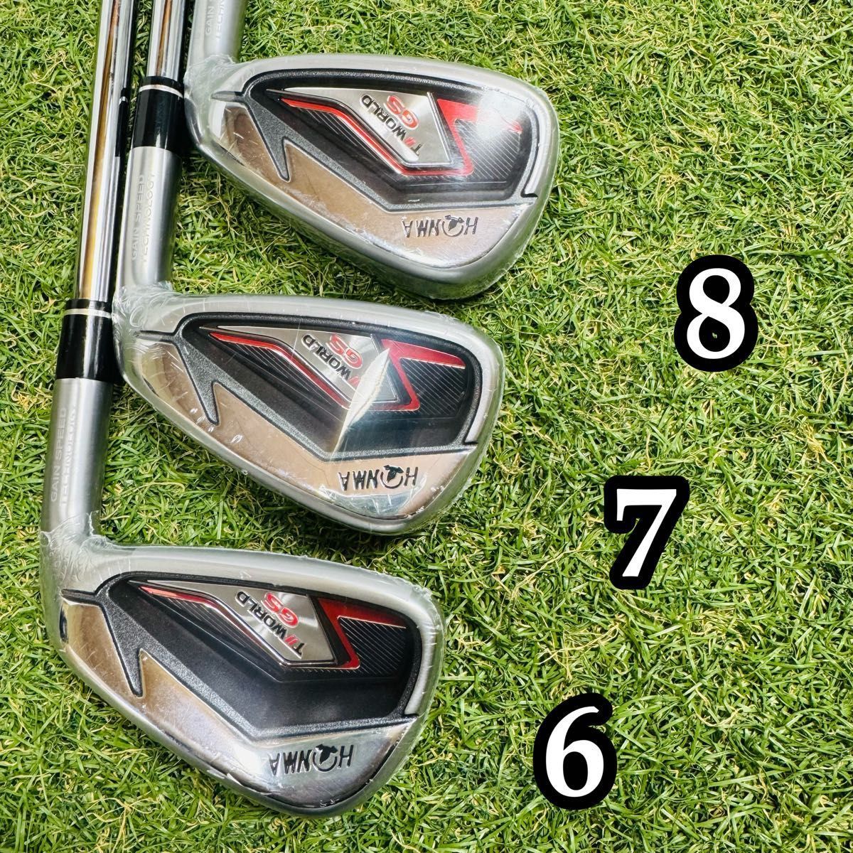 初心者推奨 ホンマ ツアーワールド GS メンズアイアンセット 5本 R
