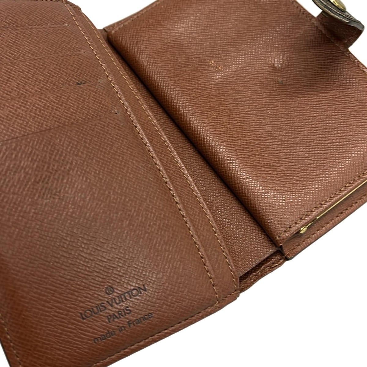 LOUIS VUITTON(ルイヴィトン) 2つ折り財布 モノグラム ポルト モネ