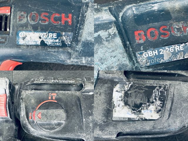  ハンマードリル BOSH ボッシュ GBH 2-26 RE ケース付き 電動工具 ハンマドリル ハンドル有り 515248 電動ハンマードリル ドリル ドライバー レンチ