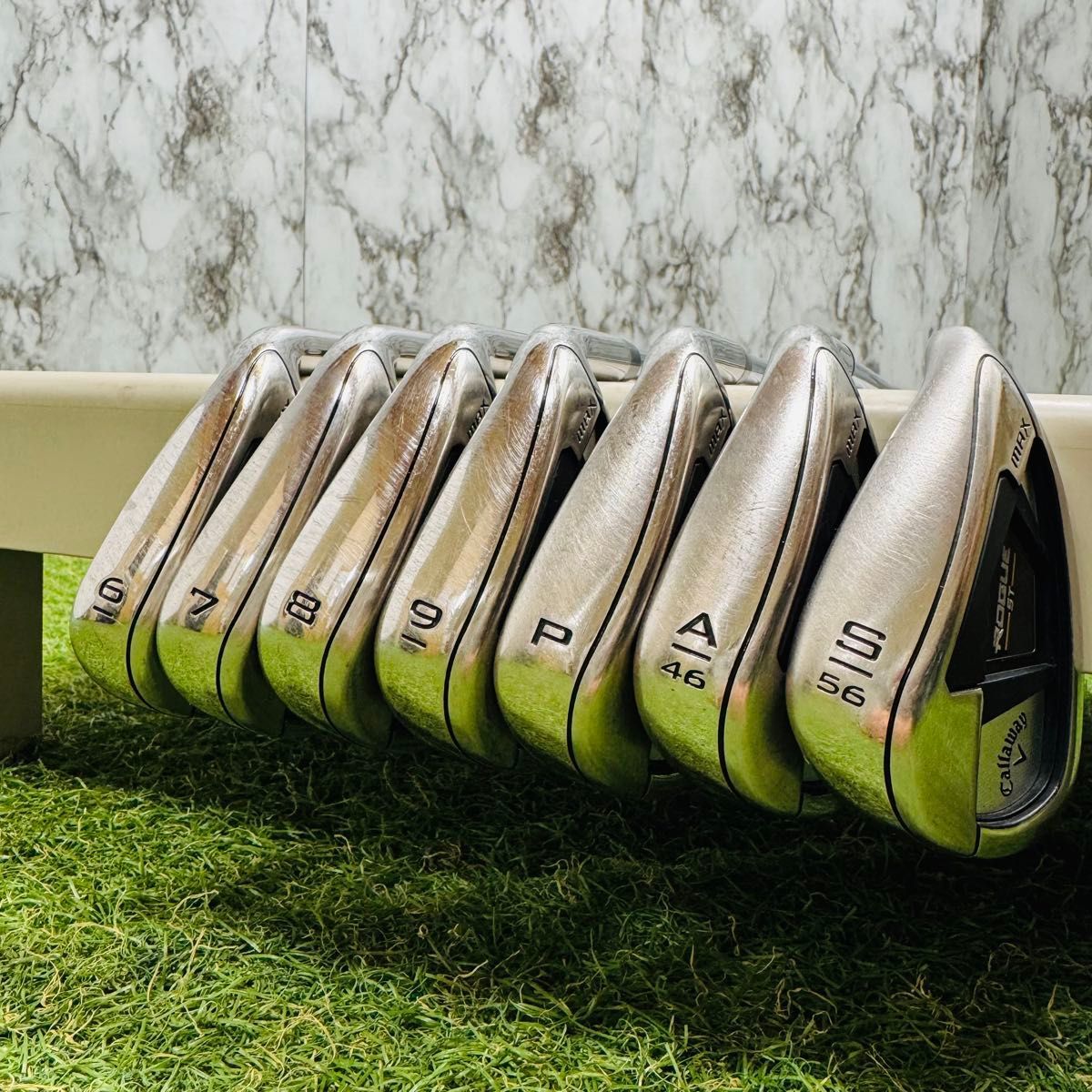 【訳あり特価】キャロウェイ ローグST マックスファースト メンズアイアンセット 良品】キャロウェイ ローグST マックス メンズアイアンセット 7本 S