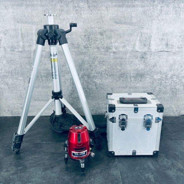 レーザー墨出し器 TAJIMA タジマ ZERO-KY マルチレーザーレシーバ2 ML-RCV 2エレベータ三脚セット | 515258