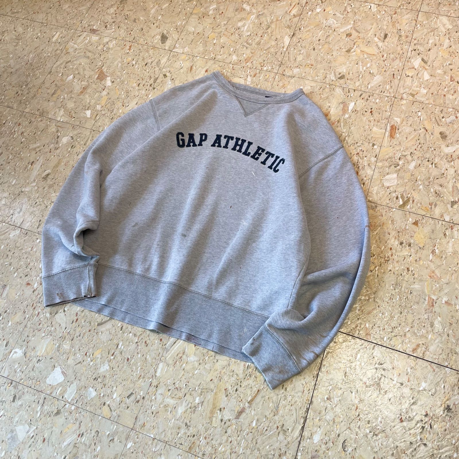 90s〜 【OLD GAP】 オールドギャップ スウェット グレー ボロ size.M