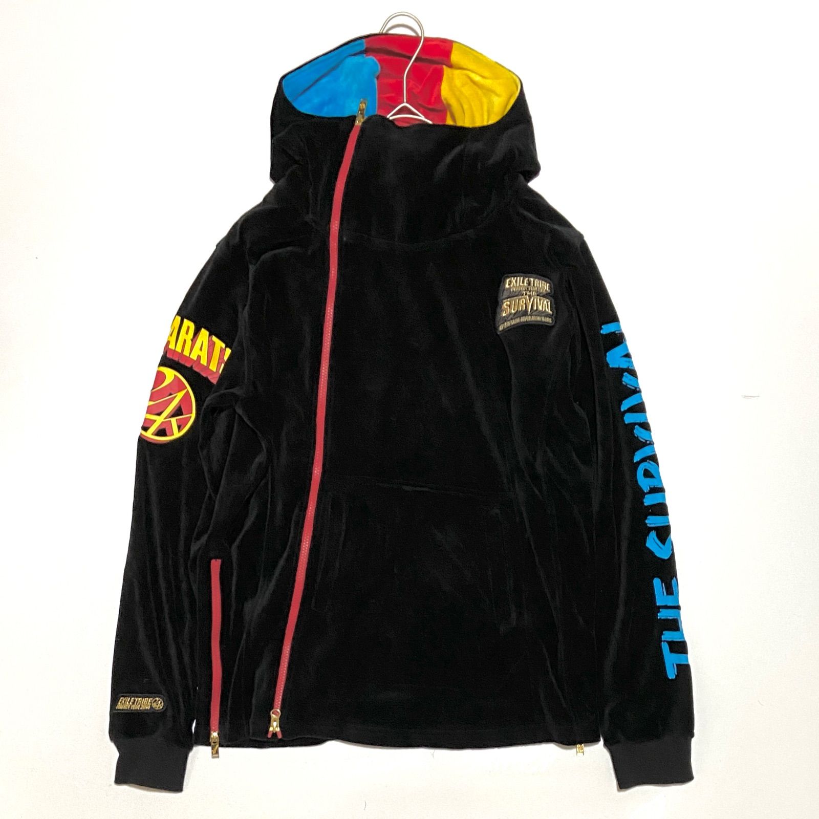 24Karats 24カラッツ EXILE TRIBE セットアップ ベロア ブラック 2014