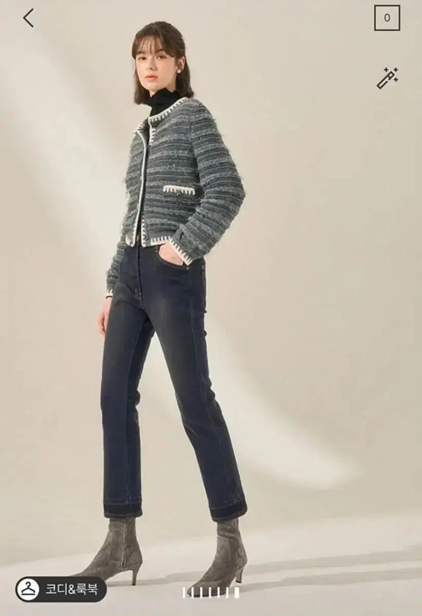 マイン 起毛 ブーツカット デニムジーンズ スラックス タイム アンクル 新商品 55 マリーン