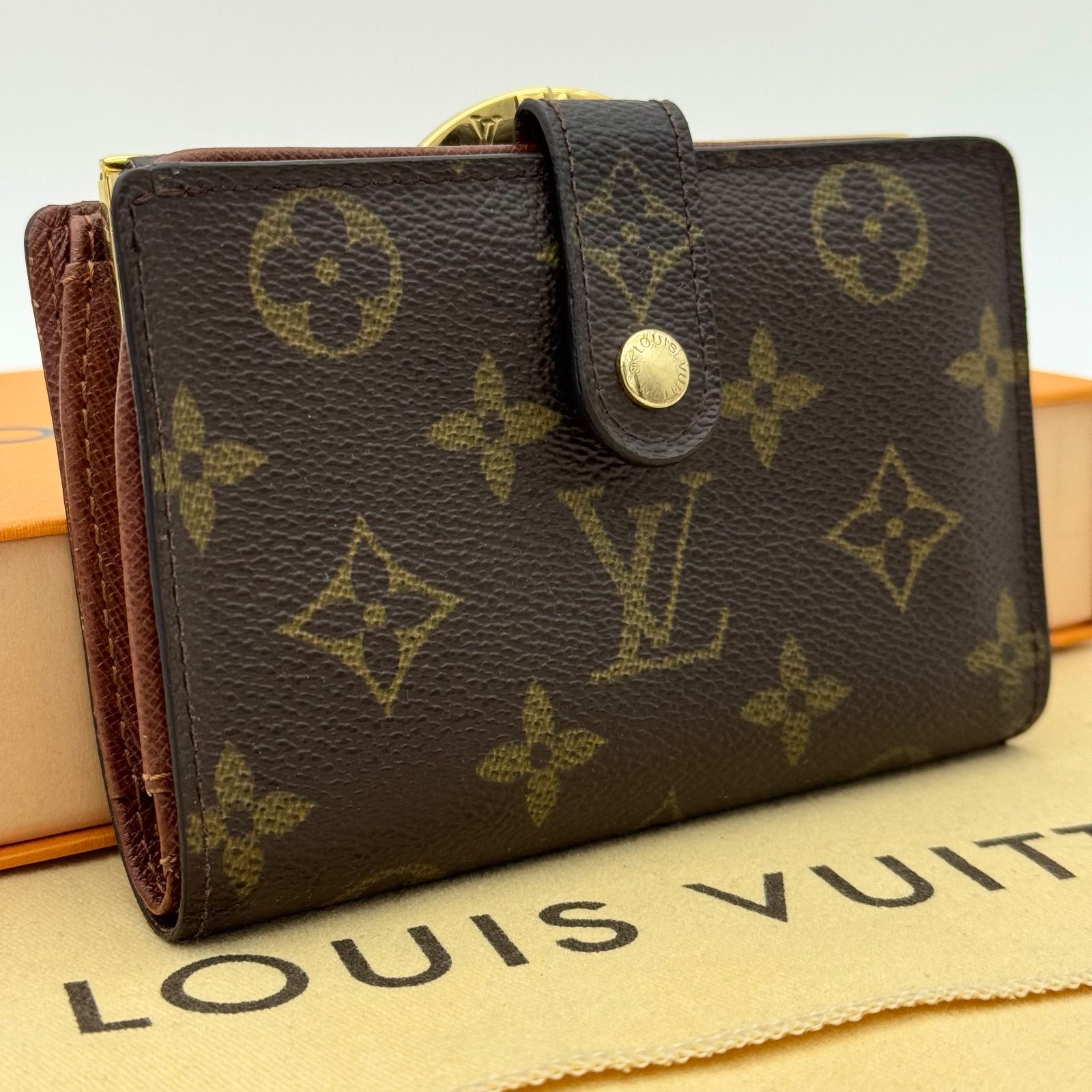 ルイヴィトン LOUIS VUITTON 折財布 モノグラム ポルトモネ ビエ 