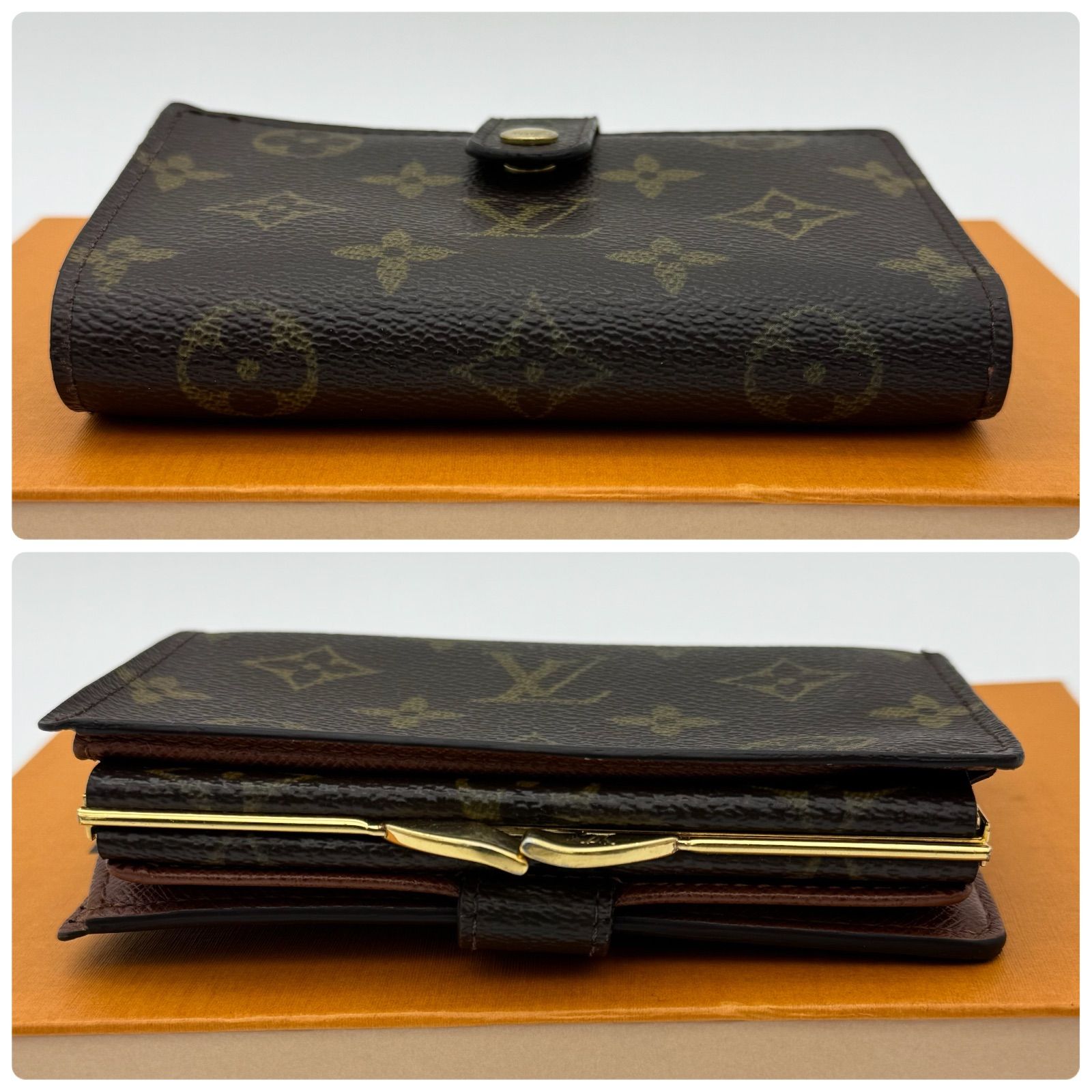 ルイヴィトン LOUIS VUITTON 折財布 モノグラム ポルトモネ ビエ 