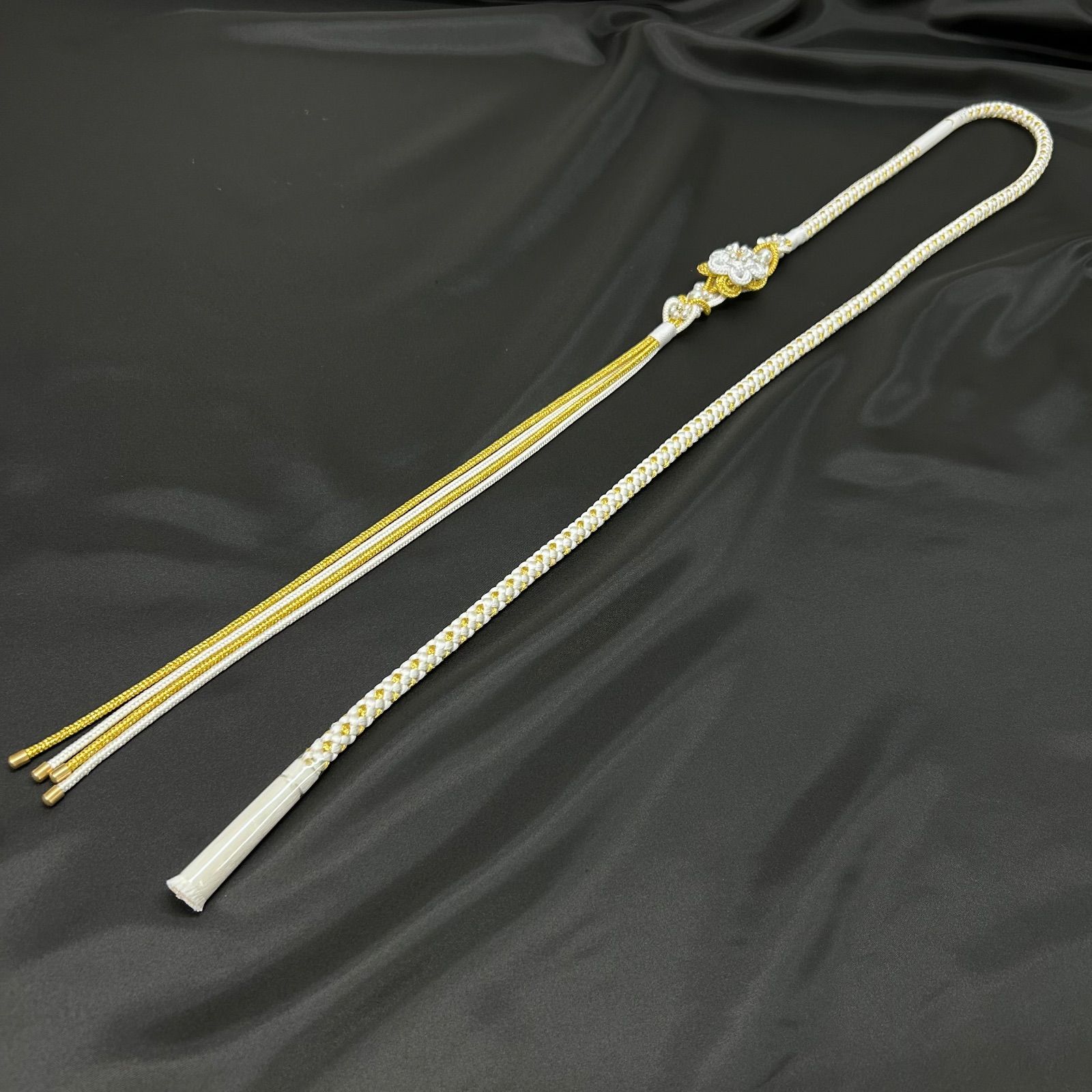 白金 桜地模様入り