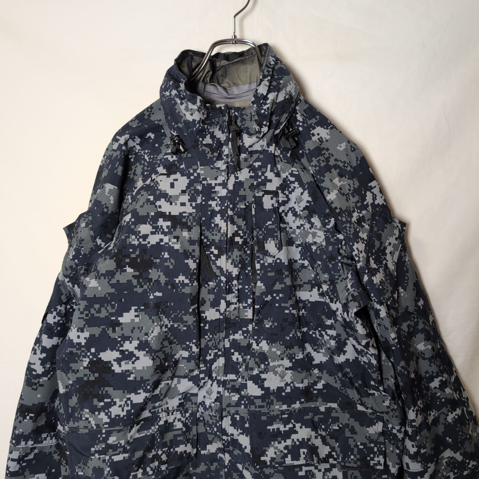 実物 USED 米軍 U.S.NAVY ECWCS GEN2 NWU デジタルカモ GORE-TEX