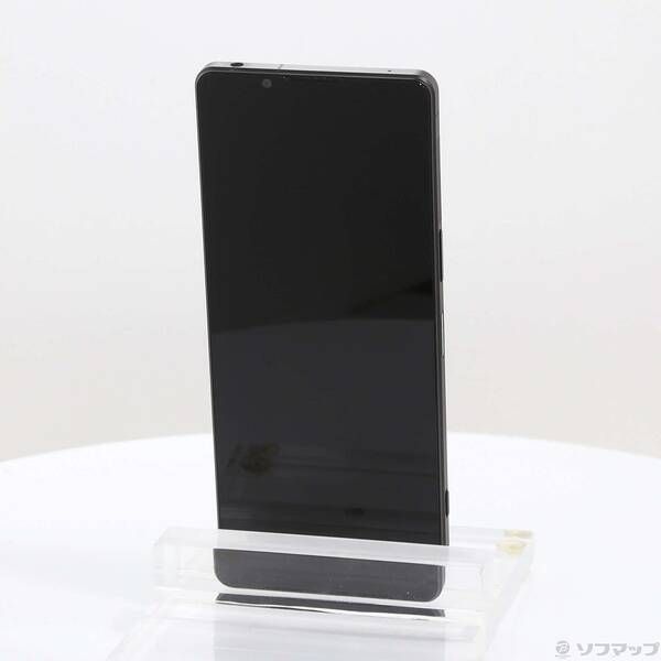中古品〕 Xperia 1 V 256GB ブラック SOG10 au SIMフリー【348