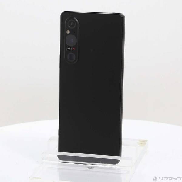中古品〕 Xperia 1 V 256GB ブラック SOG10 au SIMフリー【348
