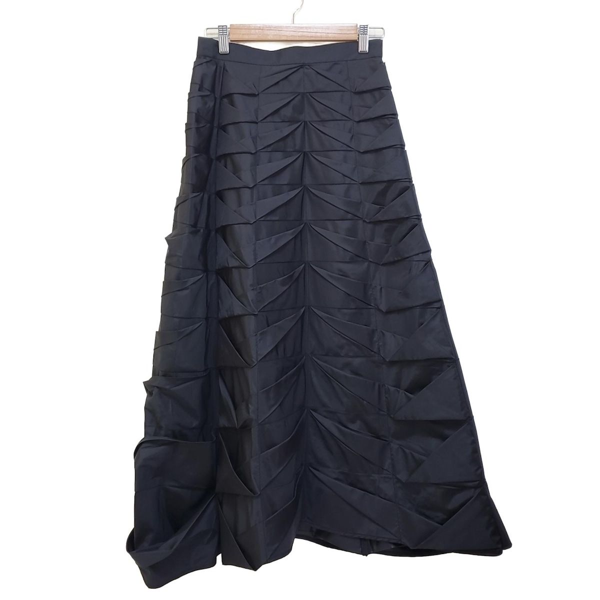 ENFOLD エンフォルド ロングスカート サイズ38 M レディース - 黒 マキシ丈