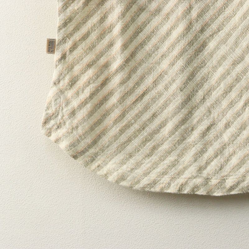 ノースリーブカットソー アイボリーXグレー