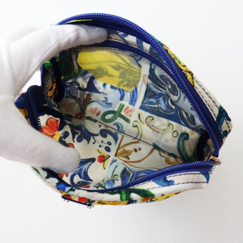 美品 ドルチェ＆ガッバーナ Dolce & Gabbana マヨルカ タイル柄 コスメ