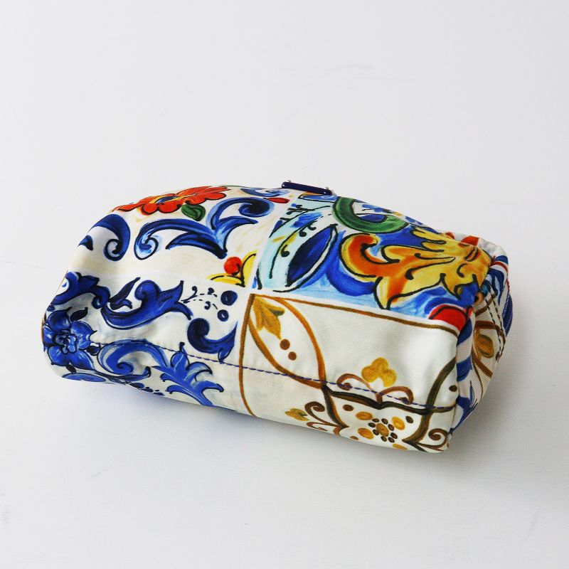 美品 ドルチェ＆ガッバーナ Dolce & Gabbana マヨルカ タイル柄 コスメ