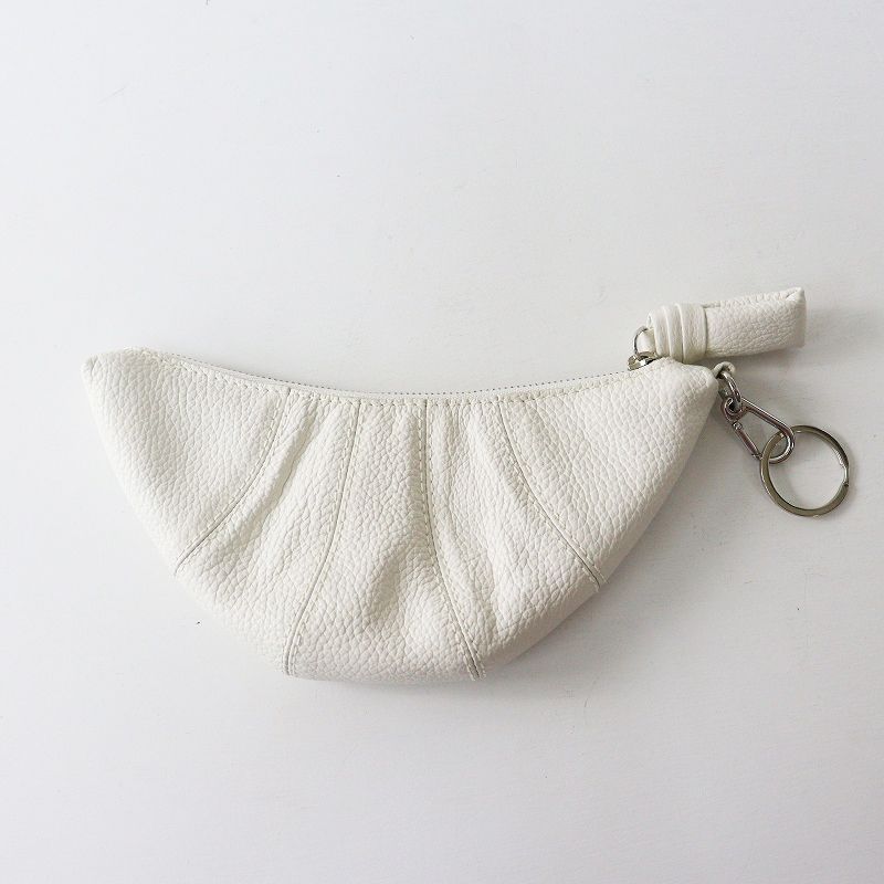 2025 SS ルメール LEMAIRE COIN PURSE クロワッサン コインパース オフホワイト 小銭入れ 小物入れ