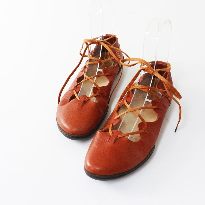 トリッペン　ブラウン　レザー レースアップシューズ 37 トリッペン Trippen Scotch レザー レースアップシューズ 37｜ブラウン
