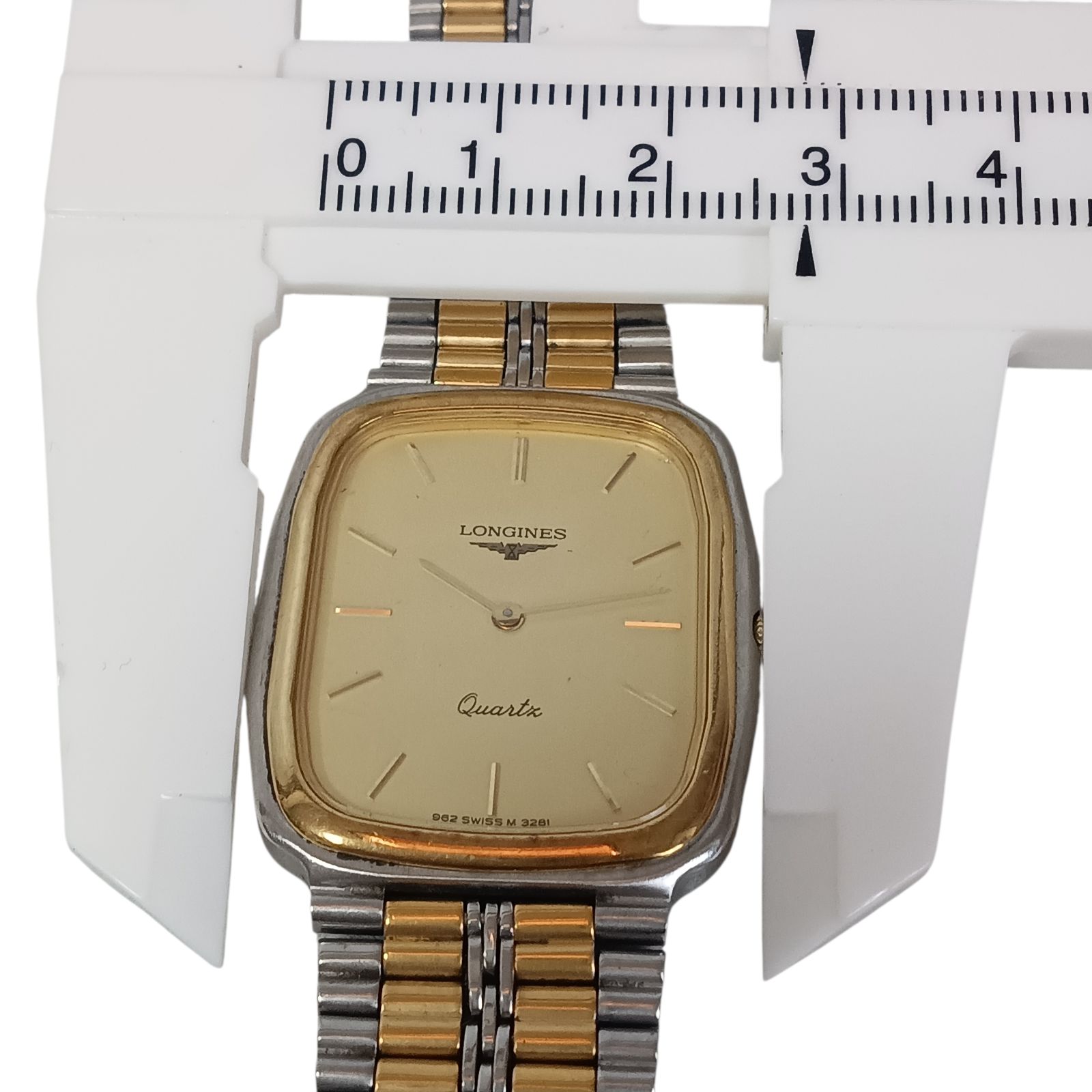 稼働 綺麗】1213-1 LONGINES ロンジン メンズ腕時計 クォーツ スクエア 