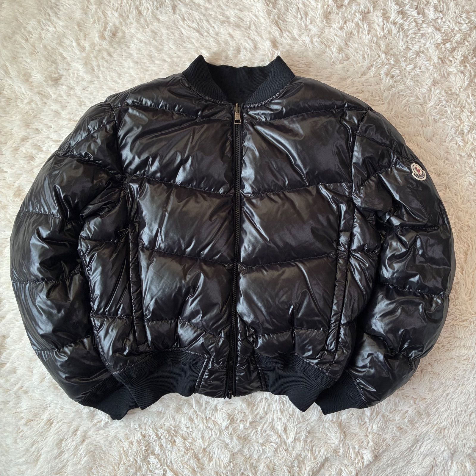 モンクレール MONCLER 極美品 ダウンジャケット リバーシブル MA-1