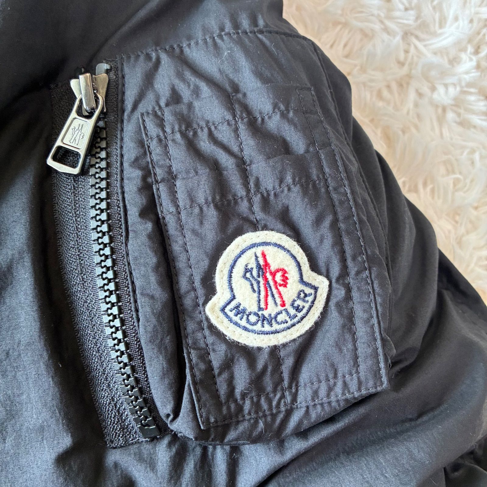 モンクレール MONCLER 極美品 ダウンジャケット リバーシブル MA-1 
