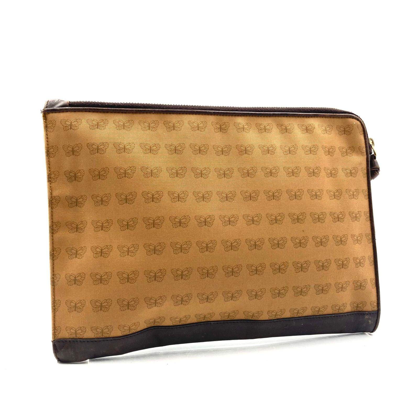 Bottega Veneta ボッテガヴェネタ クラッチバッグ パピヨン 蝶 総柄 