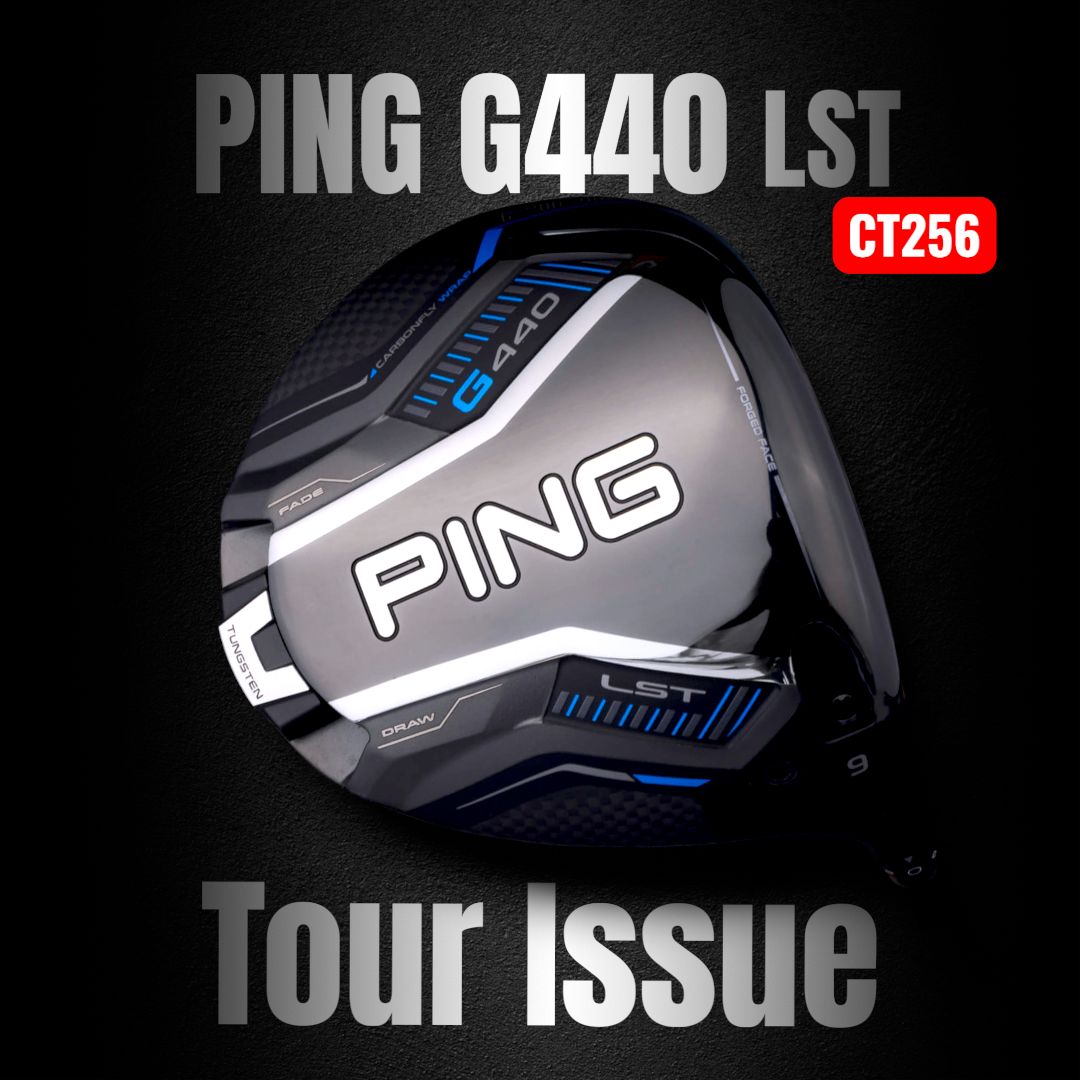 限反発 CT 256 ツアー支給 PING G 440 LST 9度 リアル9.25度 ツアーヘッド