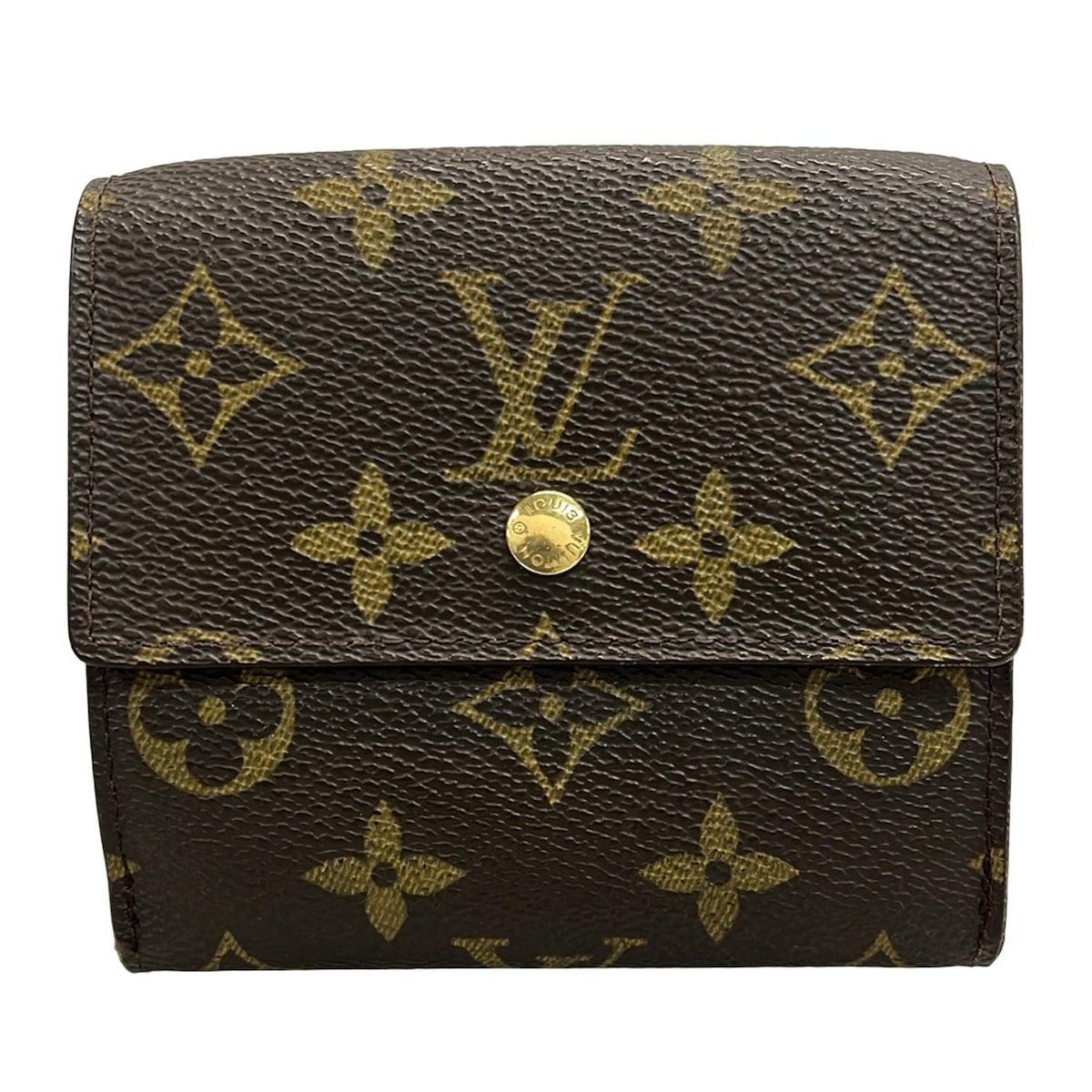 LOUIS VUITTON(ルイヴィトン) Wホック財布 モノグラム ポルト モネ