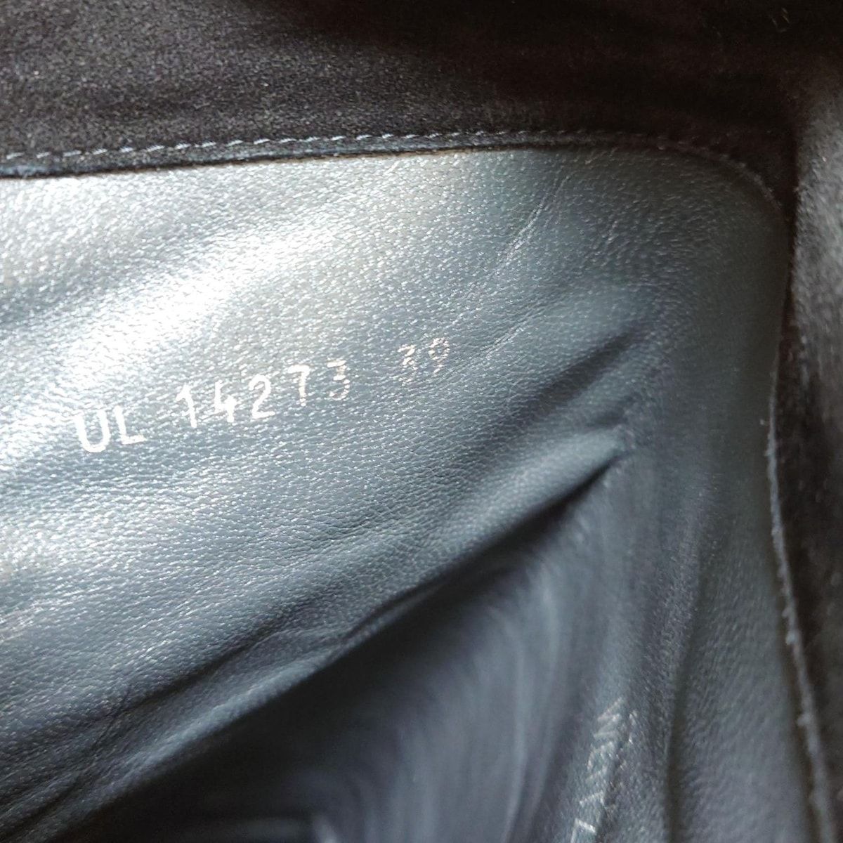  STUART スチュアートワイツマン ロングブーツ 39 レディース - 黒 ロングブーツ ブーツ