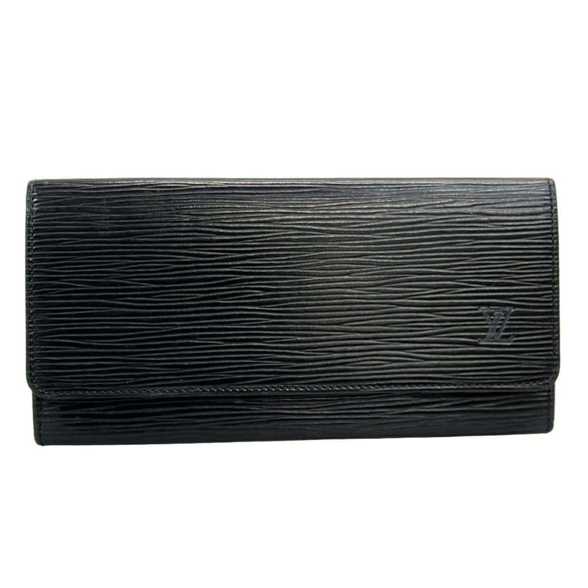 LOUIS VUITTON ルイヴィトン 札入れ エピ ポルトエン M 63602 ノワール レザー