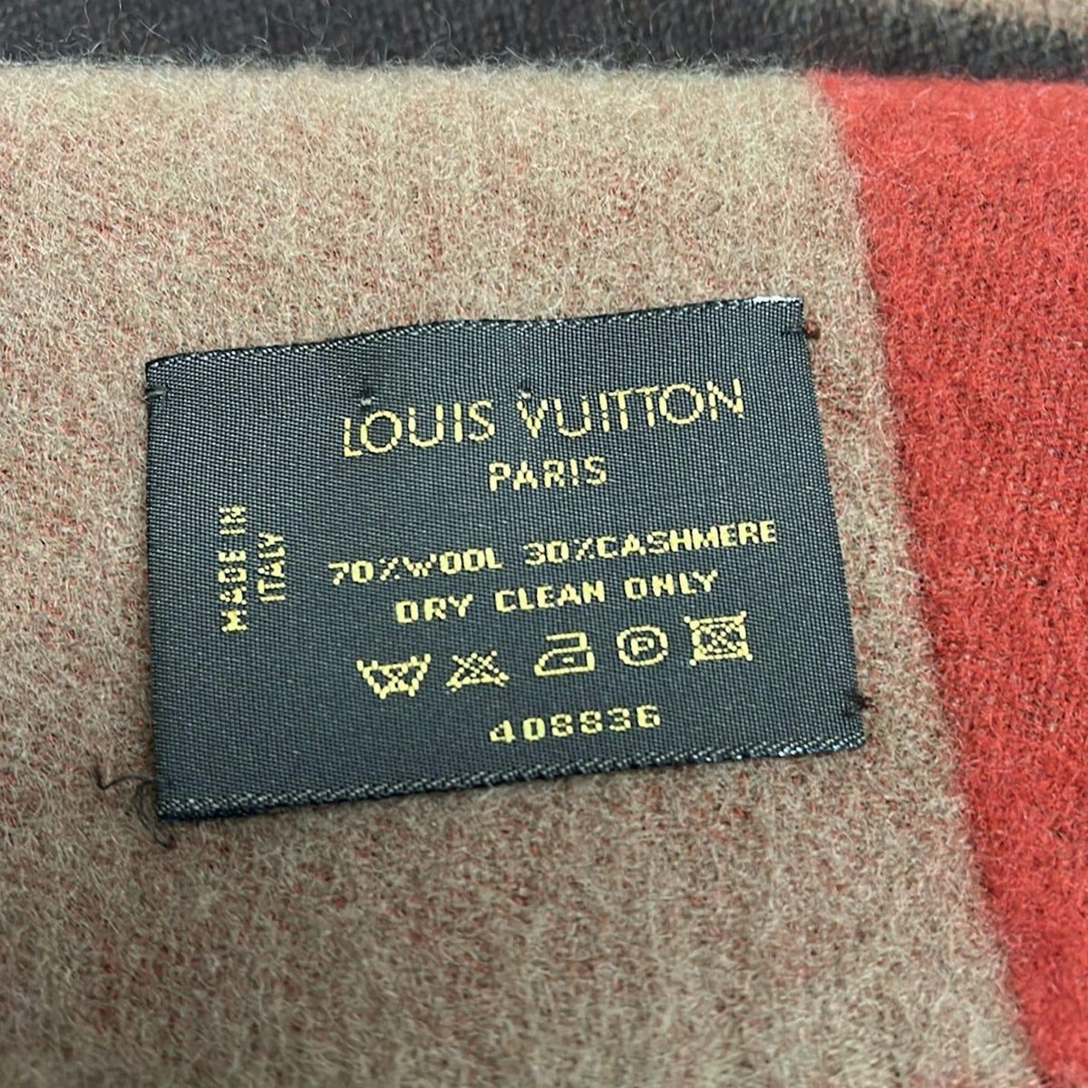 LOUIS VUITTON(ルイヴィトン) マフラー エシャルプ V イストリック