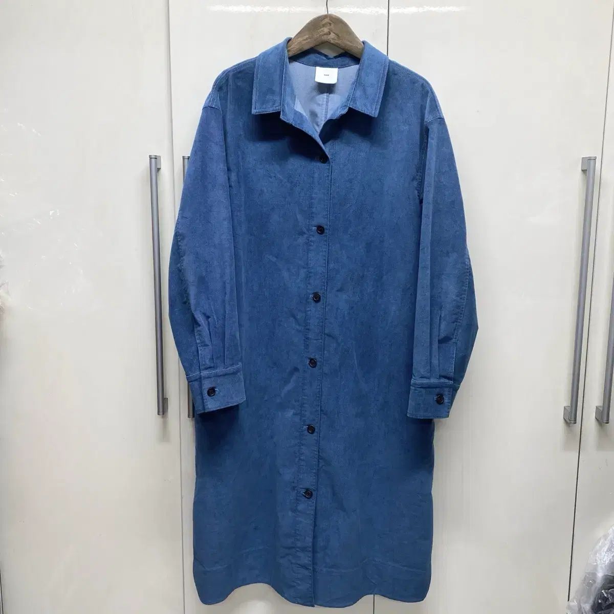 KUHO クホ コーデュロイ ルーズフィット シャツ ワンピース