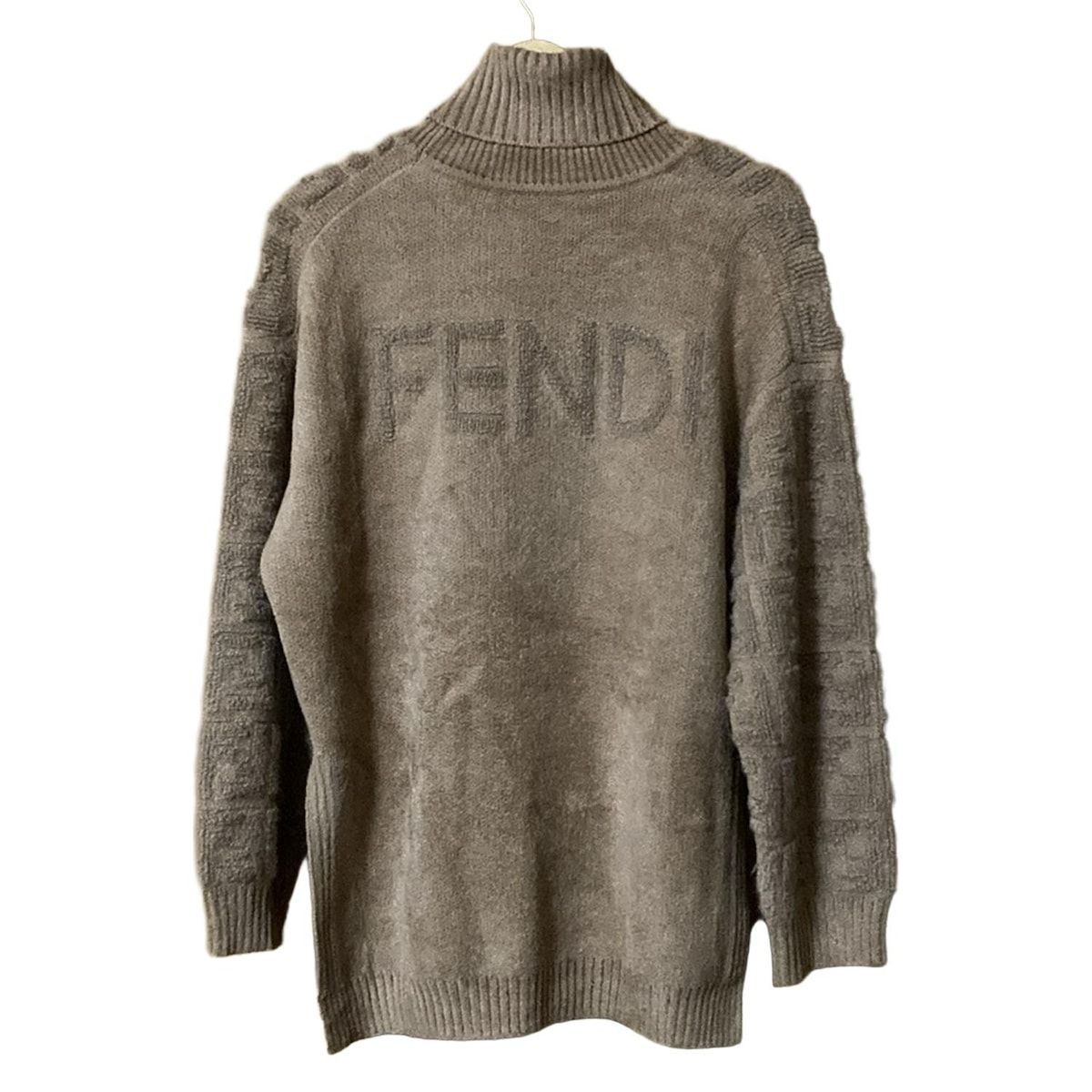 FENDI(フェンディ) 長袖セーター サイズ36 S レディース - ベージュ