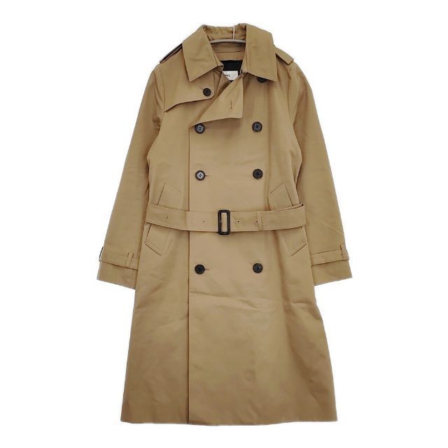 HYKE 204-17005 レギュラータイプ ベルト付き トレンチコート ベージュ レディース ハイク【】5-1129M∞