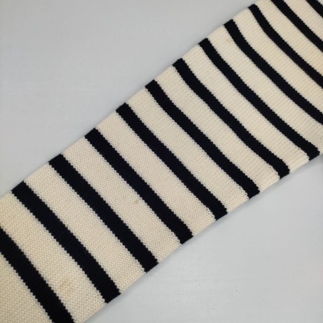 YURI+PARK イタリア製 メリノウール ボーダー セーター ニット