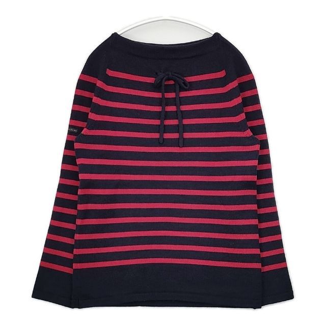 YURI+PARK イタリア製 メリノウール ボーダー セーター ニット