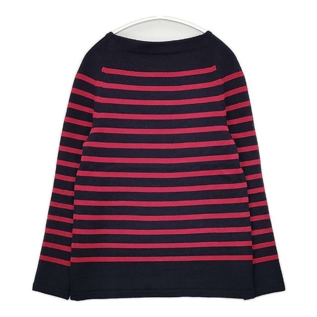 YURI+PARK イタリア製 メリノウール ボーダー セーター ニット