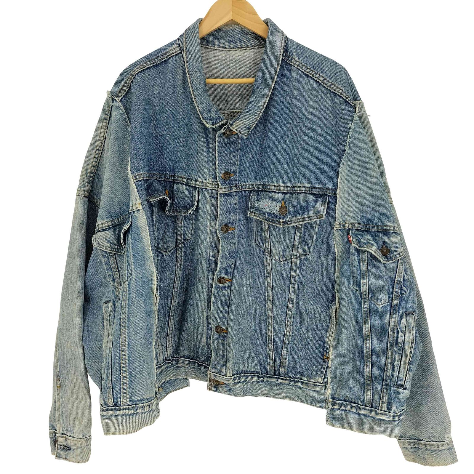 リーバイス Levis ×JS WORKS リメイク ドッキング デニム オーバー