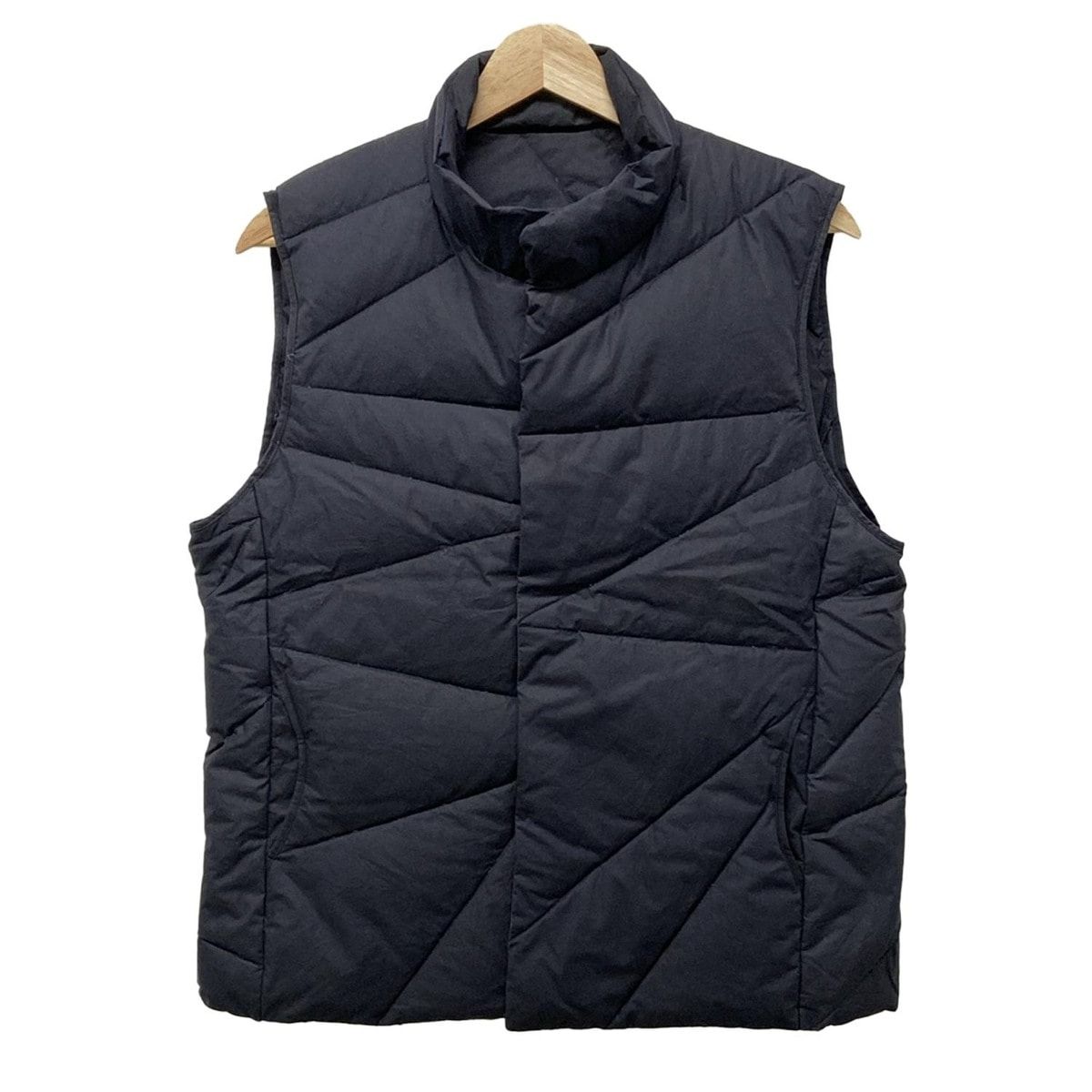 JURGEN LEHL ヨーガンレール ダウンベスト ユニセックス - 黒 冬