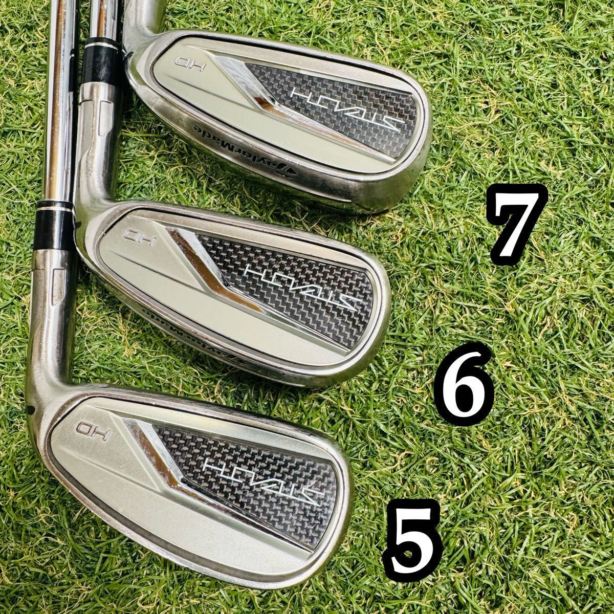 テーラーメイド ステルスHD メンズアイアンセット 6本 スチール S